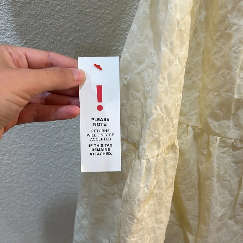 NWT Bardot Lucy Puff Sleeve Mini Dress 4 - Picture 10 of 16